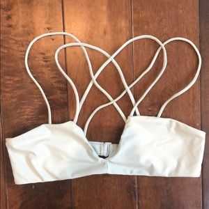 Tobi Sea Foam Green Bikini Top